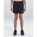 Craft Sporthose (Short) Squad Solid - ohne Innenshort, elastisches Material - schwarz Kinder